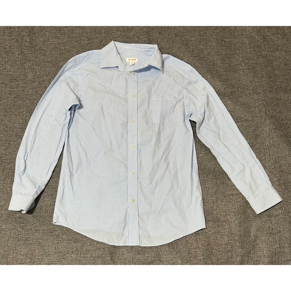 Cat & Jack Men's‎ XL Checkered Long Sleeve Shirt